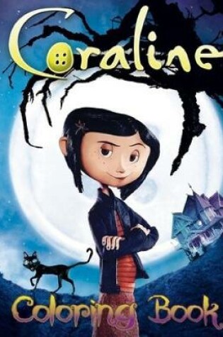 Cover of Coraline Coloring Book