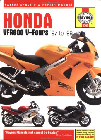 Cover of Honda VFR800 V-fours Service and Repair Manual