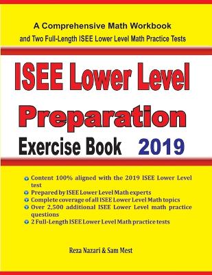 Book cover for ISEE Lower Level Math Preparation Exercise Book