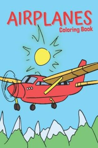 Cover of Airplanes Coloring Book