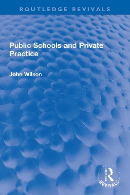 Cover of Public Schools and Private Practice