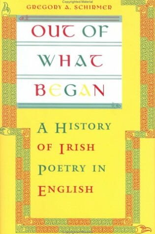Cover of Out of What Began
