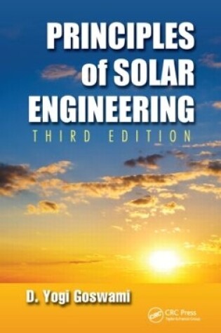 Cover of Principles of Solar Engineering