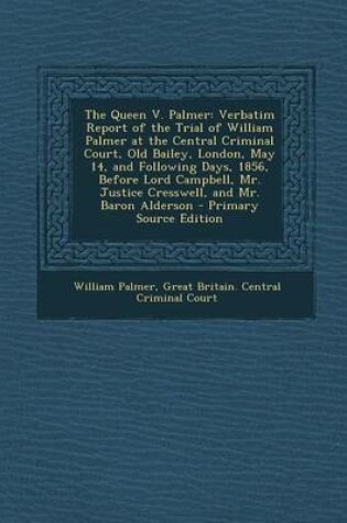 Cover of The Queen V. Palmer