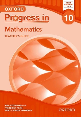 Book cover for Progress in Mathematics (Zambia): Grade 10: Teacher's Guide