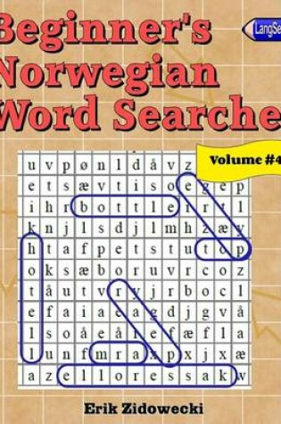 Cover of Beginner's Norwegian Word Searches - Volume 4