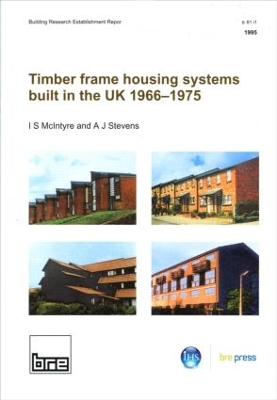 Book cover for Timber Frame Housing Systems Built in the UK 1966-1975