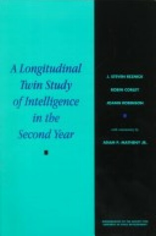 Cover of A Longitudinal Study of Intelligence in the Second Year