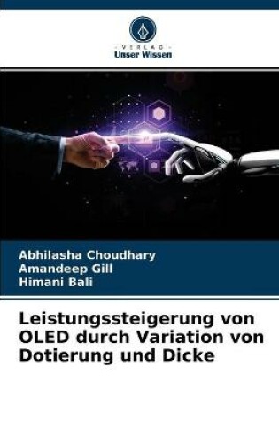 Cover of Leistungssteigerung von OLED durch Variation von Dotierung und Dicke