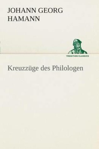 Cover of Kreuzzuge Des Philologen