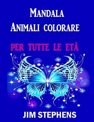 Book cover for Mandala Animali colorare