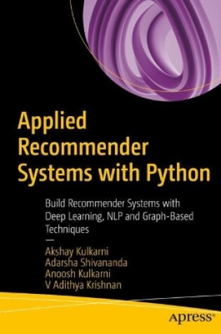 Cover of Applied Recommender Systems with Python