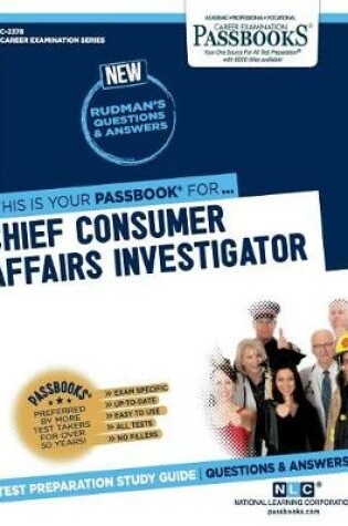 Cover of Chief Consumer Affairs Investigator (C-2378)