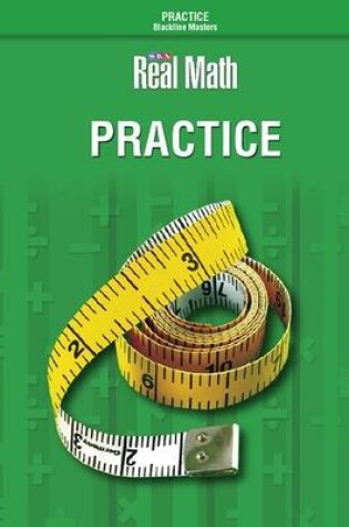 Cover of Real Math Practice Blackline Master - Grade 2