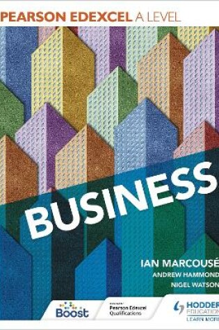 Cover of Pearson Edexcel A level Business