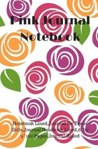 Cover of Pink Journal Notebook