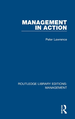 Book cover for Management in Action