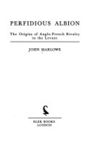 Cover of Perfidious Albion