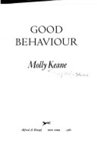 Cover of Good Behavior