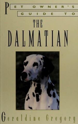 Book cover for Pet Owner'S Guide to the Dalmatian
