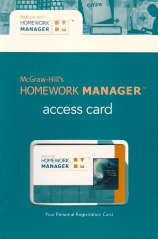 Cover of McGraw-Hill's Homework Manager Access Card to Accompany Fap 18e