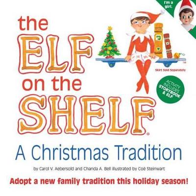 Book cover for The Elf on the Shelf