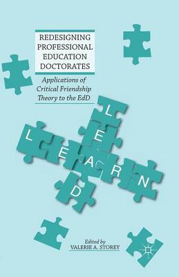 Book cover for Redesigning Professional Education Doctorates