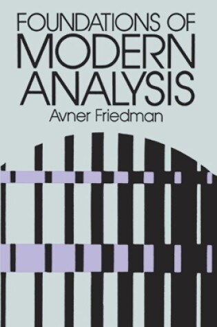 Cover of Foundations of Modern Analysis