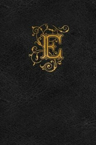 Cover of Old English Monogram Journal - Letter E