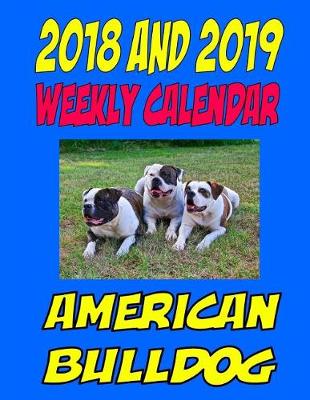 Book cover for 2018 and 2019 American Bulldog