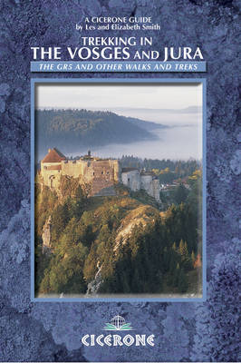 Book cover for Trekking in the Vosges and Jura