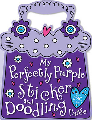 Book cover for My Perfectly Purple Sticker and Doodling Purse