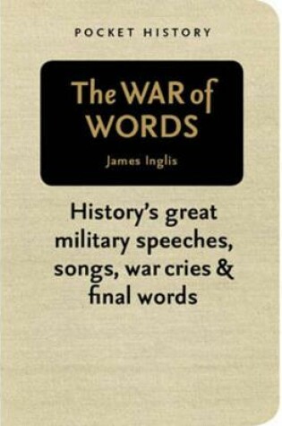 Cover of Pocket History: The War of Words