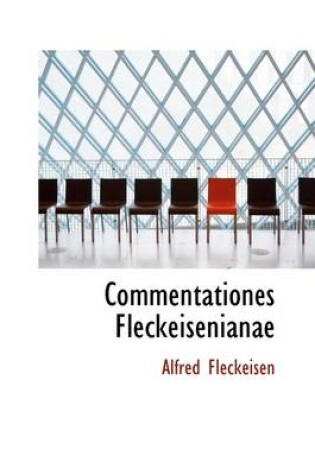 Cover of Commentationes Fleckeisenianae