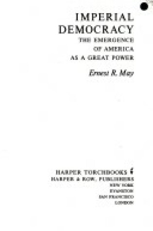 Cover of Imperial Democracy