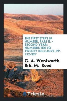 Book cover for The First Steps in Number, Part II. - Second Year