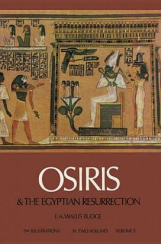 Cover of Osiris and the Egyptian Resurrection, Vol. 2