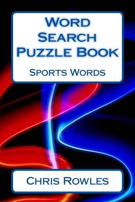 Book cover for Word Search Puzzle Book Sports Words