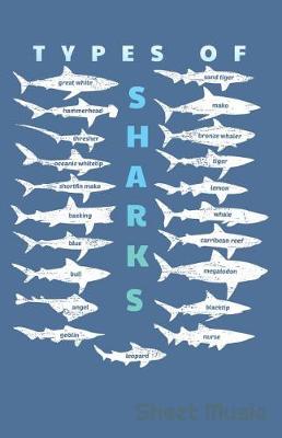Book cover for Types of Sharks Sheet Music