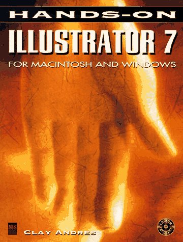 Book cover for Hands-on Illustrator 7 for Macintosh and Windows