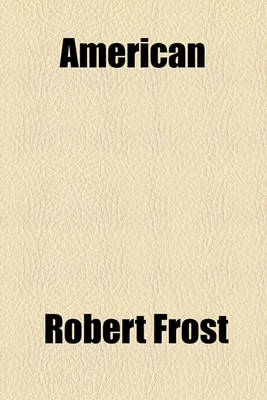 Book cover for American