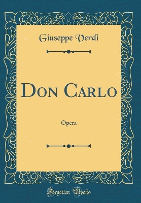 Book cover for Don Carlo