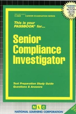 Cover of Senior Compliance Investigator