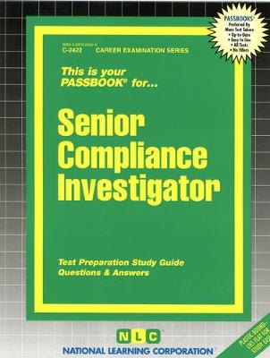 Book cover for Senior Compliance Investigator