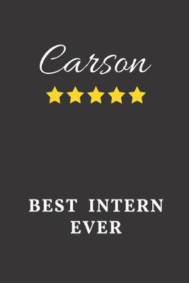Cover of Carson Best Intern Ever