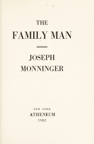 Book cover for The Family Man