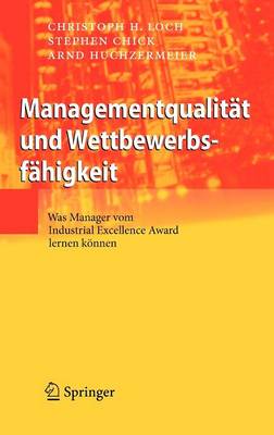 Book cover for Managementqualität und Wettbewerbsfähigkeit