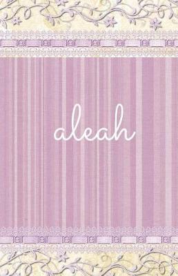 Book cover for Aleah