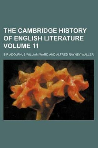 Cover of The Cambridge History of English Literature Volume 11