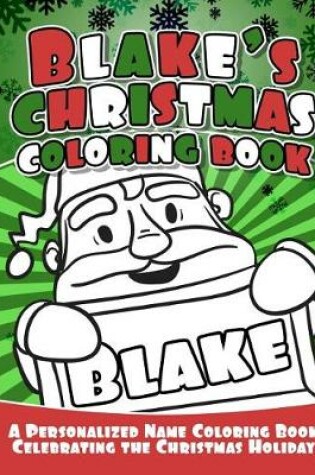 Cover of Blake's Christmas Coloring Book